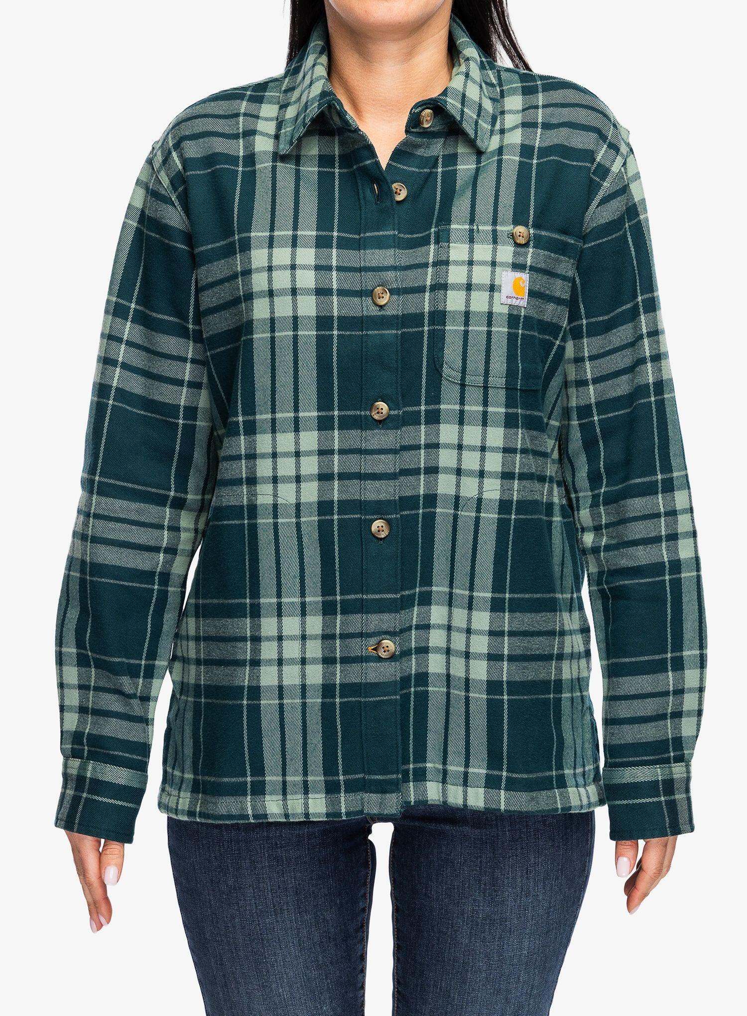 Koszula turystyczna damska Carhartt Loose Fit Twill Plaid Shirt 3/7