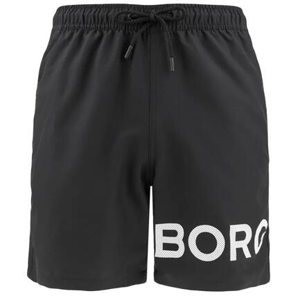 Short de bain homme Borg Logo Noir