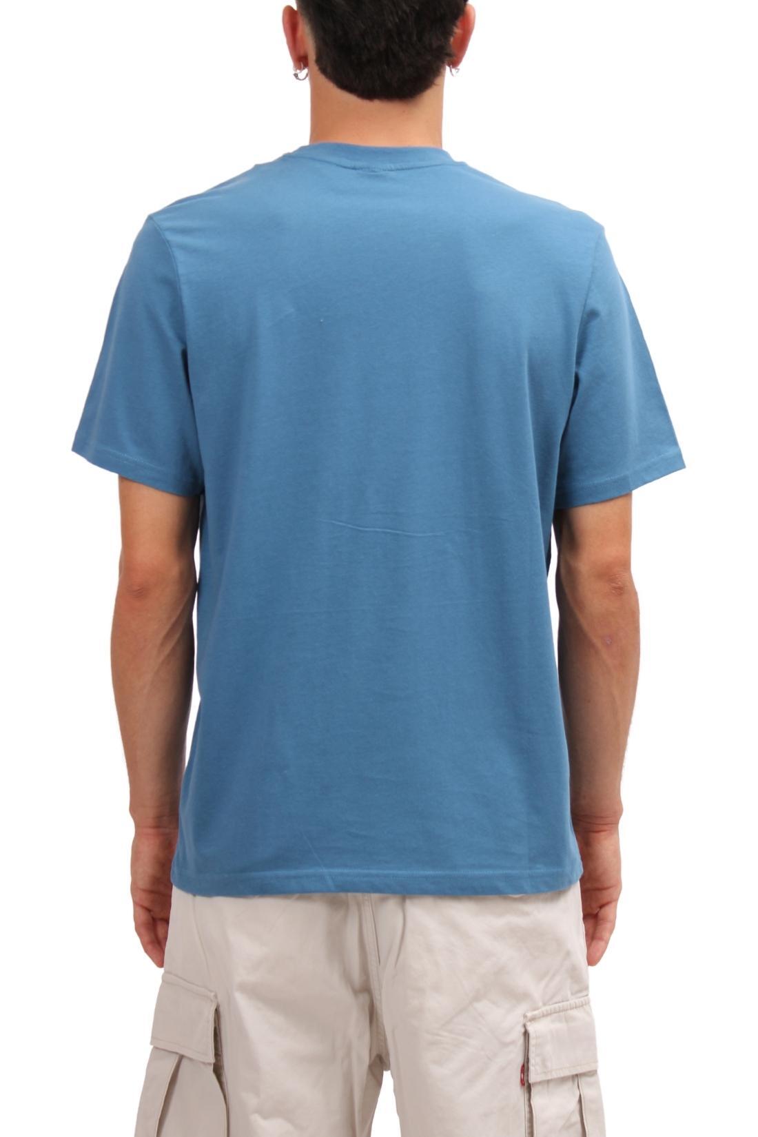 NORTH SAILS - T-shirt voor mannen met lineair logo, maat XL, kleur blauw 3/3