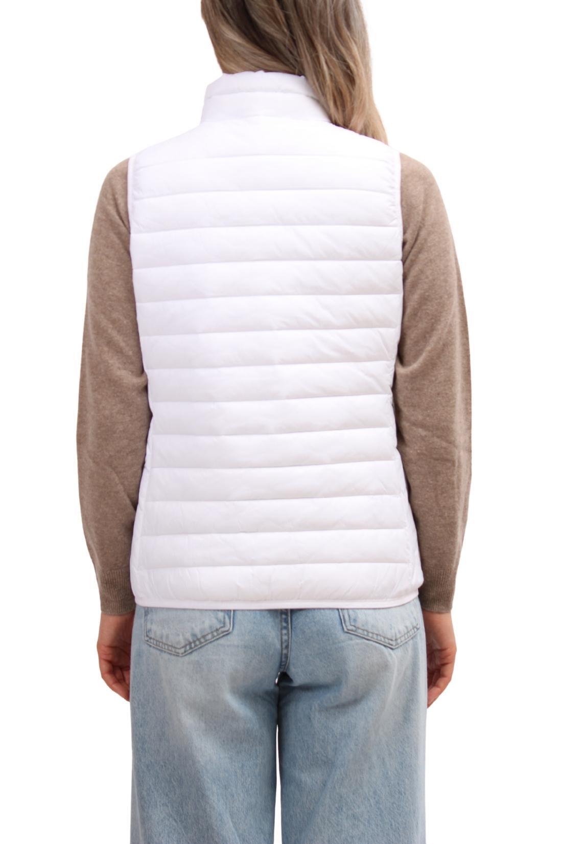NORTH SAILS – Frauen-Strickjacke mit Logo, Größe S, Farbe Weiß 3/3