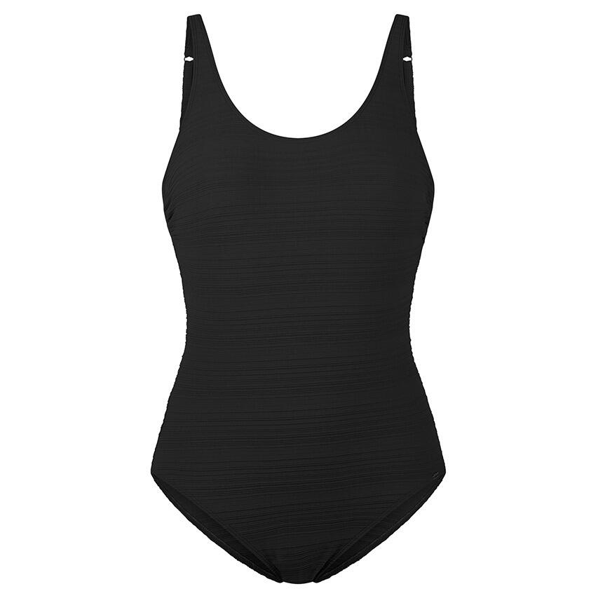 Dames Badpak Basic Zwart 5/5