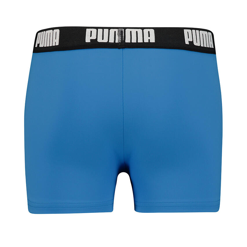 Kids Zwemboxer Logo Blauw II 2/2