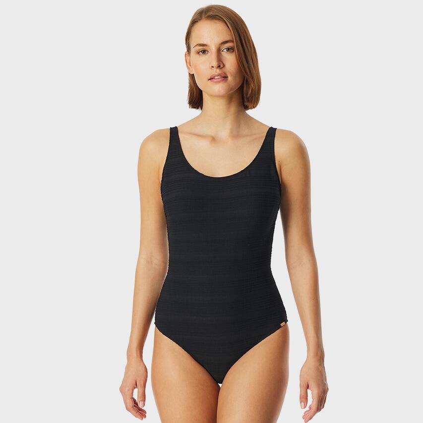 Dames Badpak Basic Zwart 2/5