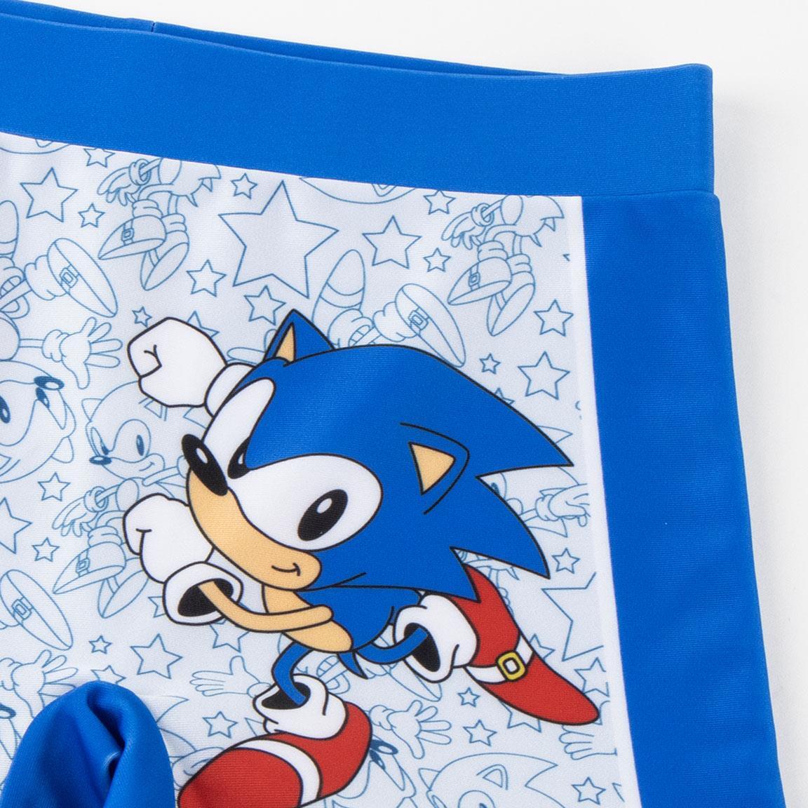 Bóxer de Baño Infantil Sonic Azul Claro 2/3