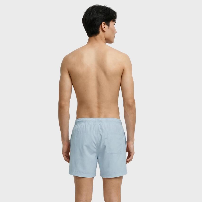 Heren Zwemshort Tropic Solid Blauw III 3/6