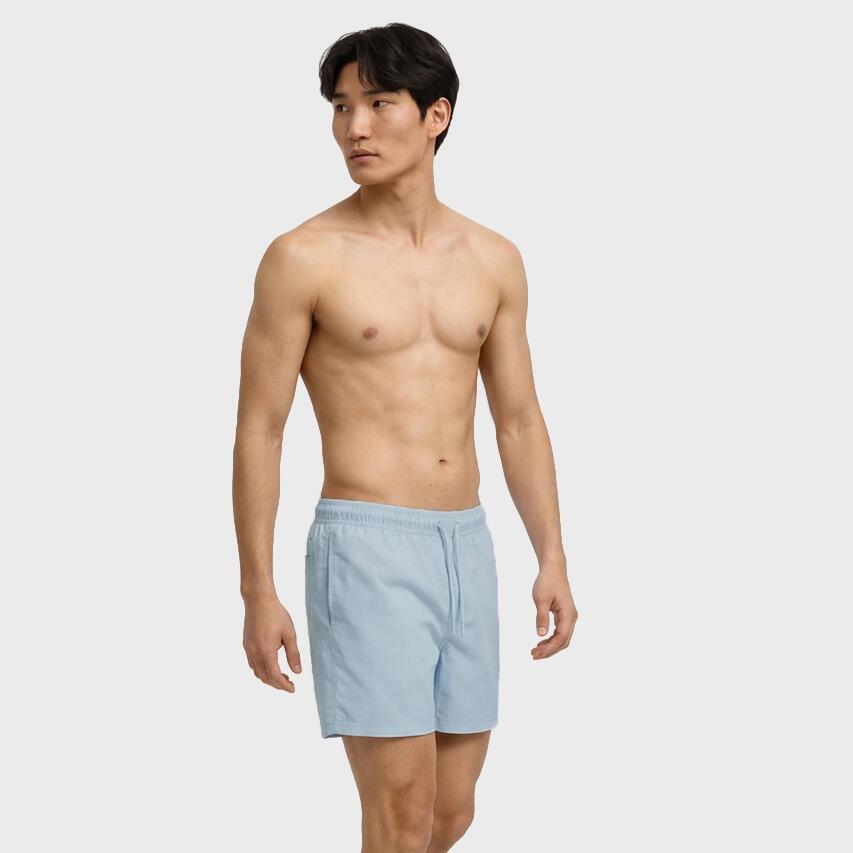 Heren Zwemshort Tropic Solid Blauw III 2/6
