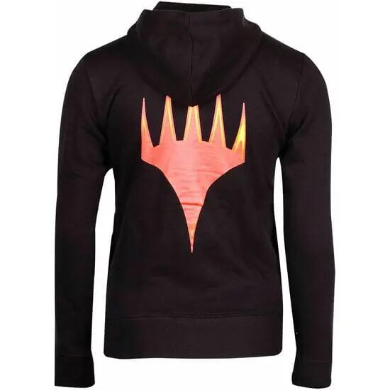 Magic: The Gathering Kapuzenpullover für Erwachsene mit Reißverschluss, schwarze 2/2