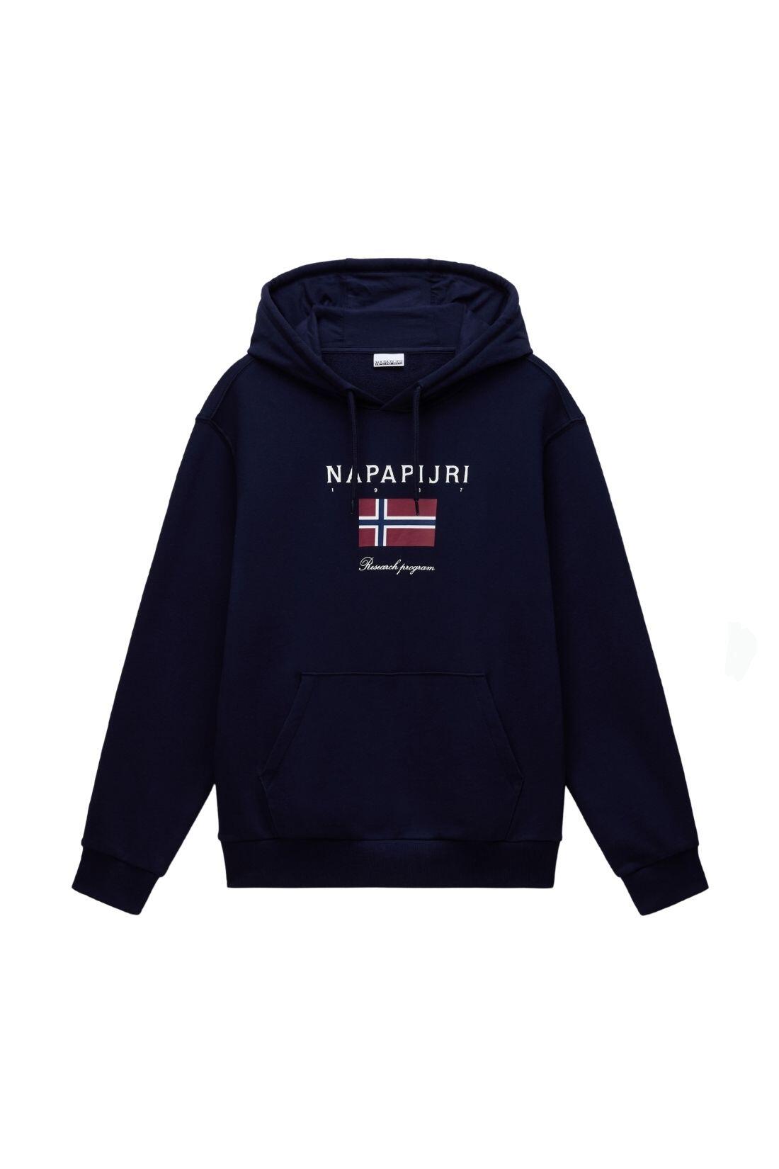 NAPAPIIJRI Sweat-shirt homme Bese bleu marine taille XL 1/2