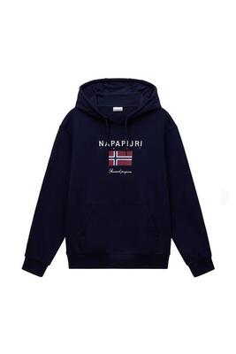 Napapjiri mannelijk hoodie bese - marineblauw - maat 3xl