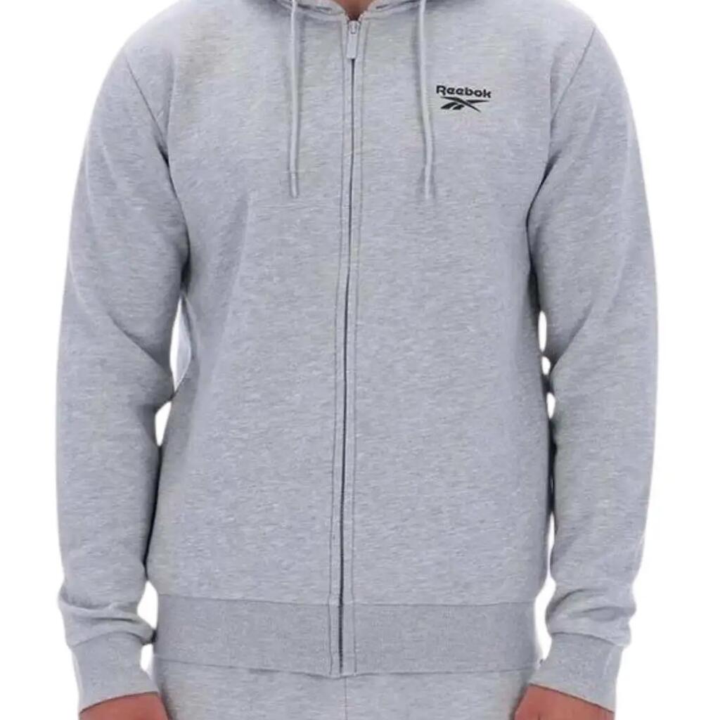 Reebok Men’s Zip-Up Cotton Hoodie