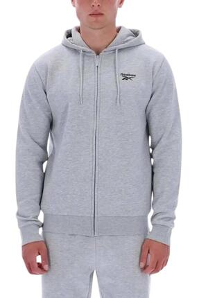 REEBOK - Sweat à capuche homme Identity Small Logo 3XL, Gris
