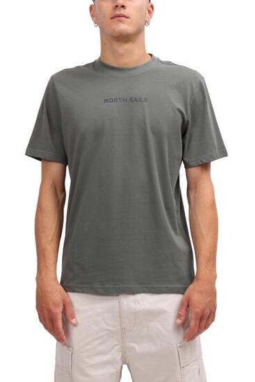 T-shirt - sportswear - Homme - coton, col rond - blanc