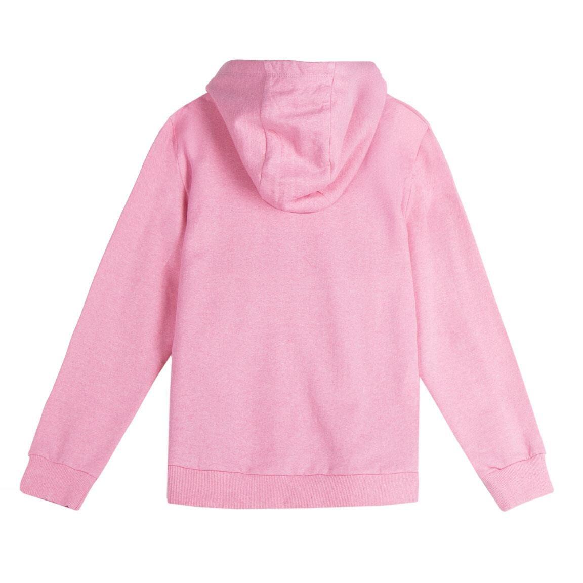 Sweat à capuche Stitch pour enfant en coton doux brossé, rose 2/3