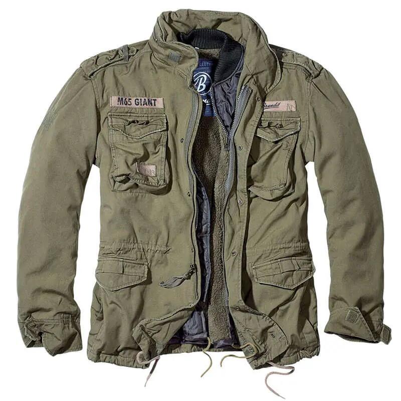Brandit M65 Giant Jacket Herren (Olive) Größe XXL 2/6