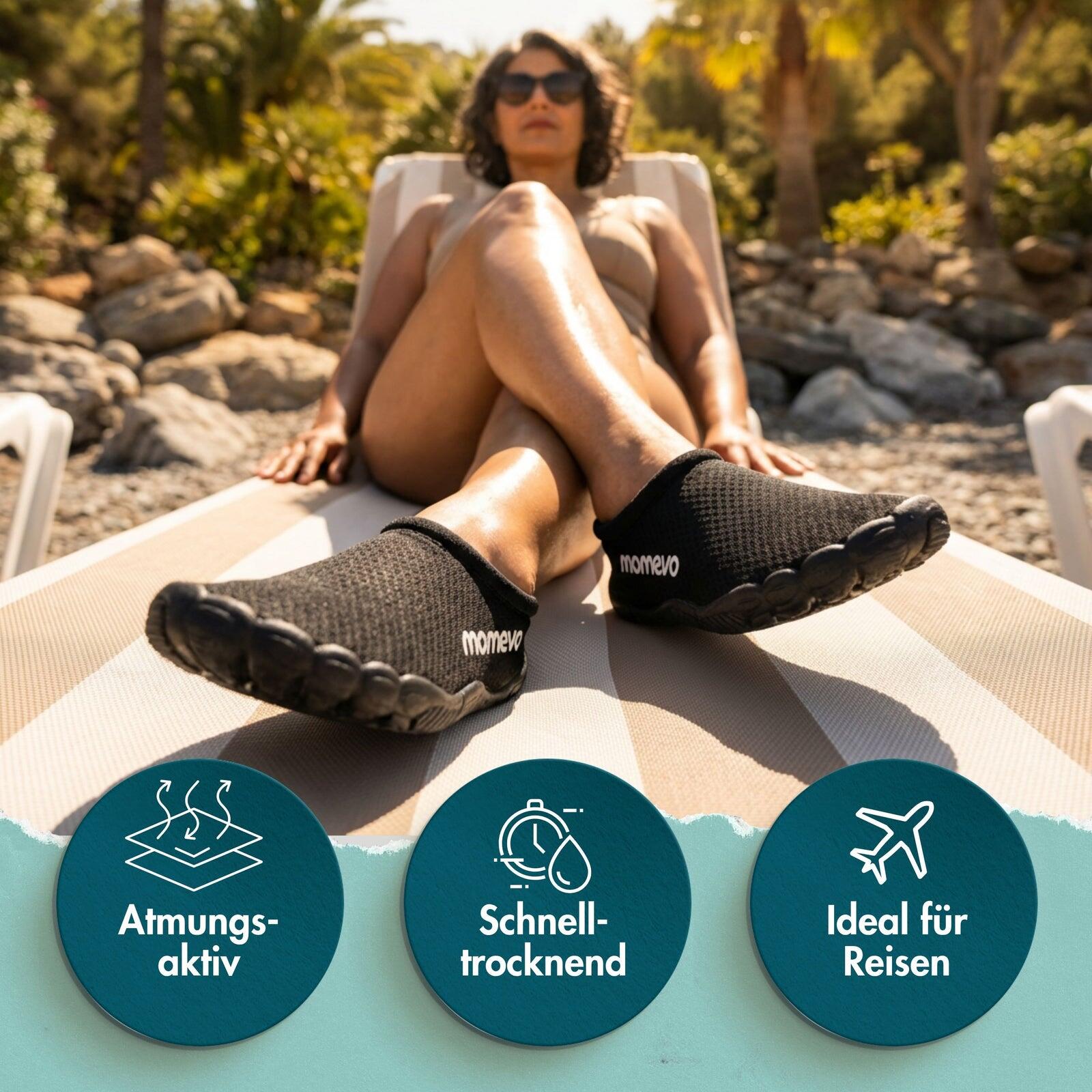 Wasserschuhe Watermates - Barfuß Unisex Badeschuhe 5/7