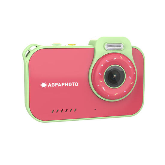 AGFAPHOTO Realikids Cam Waterproof 12MP Appareil photo enfant - Rouge