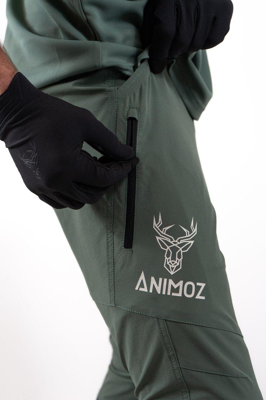 Pantaloni da MTB Animoz Wild Verdi 2/5