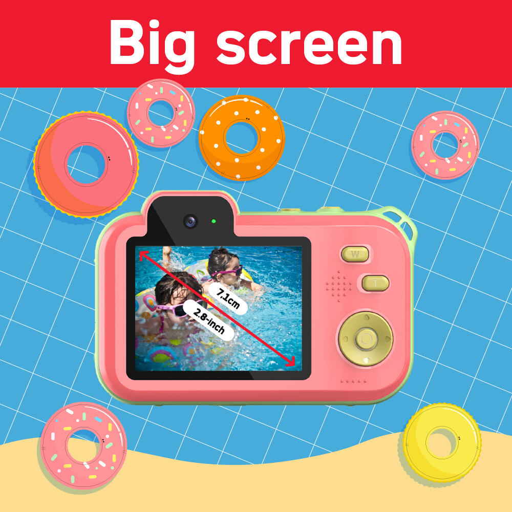 AGFAPHOTO Realikids Cam Waterproof 12MP Fotocamera per bambini – Rosso 2/5