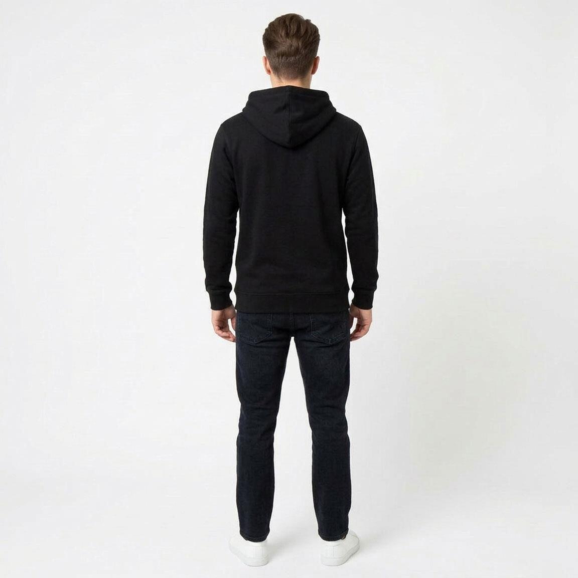 Sudadera Infantil Star Wars con Capucha de Algodón Suave Negra 6/6