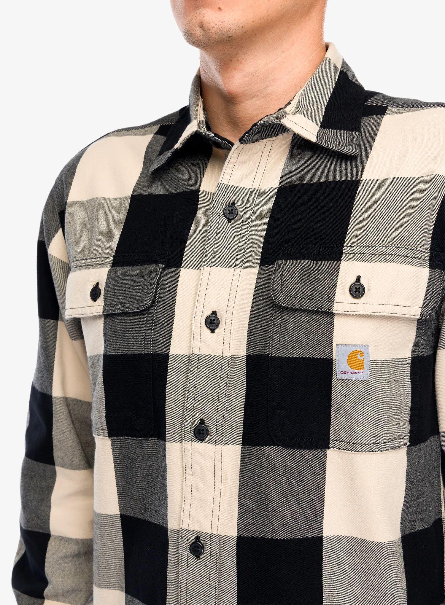 Koszula Carhartt Long-Sleeve Plaid Shirt 7/7