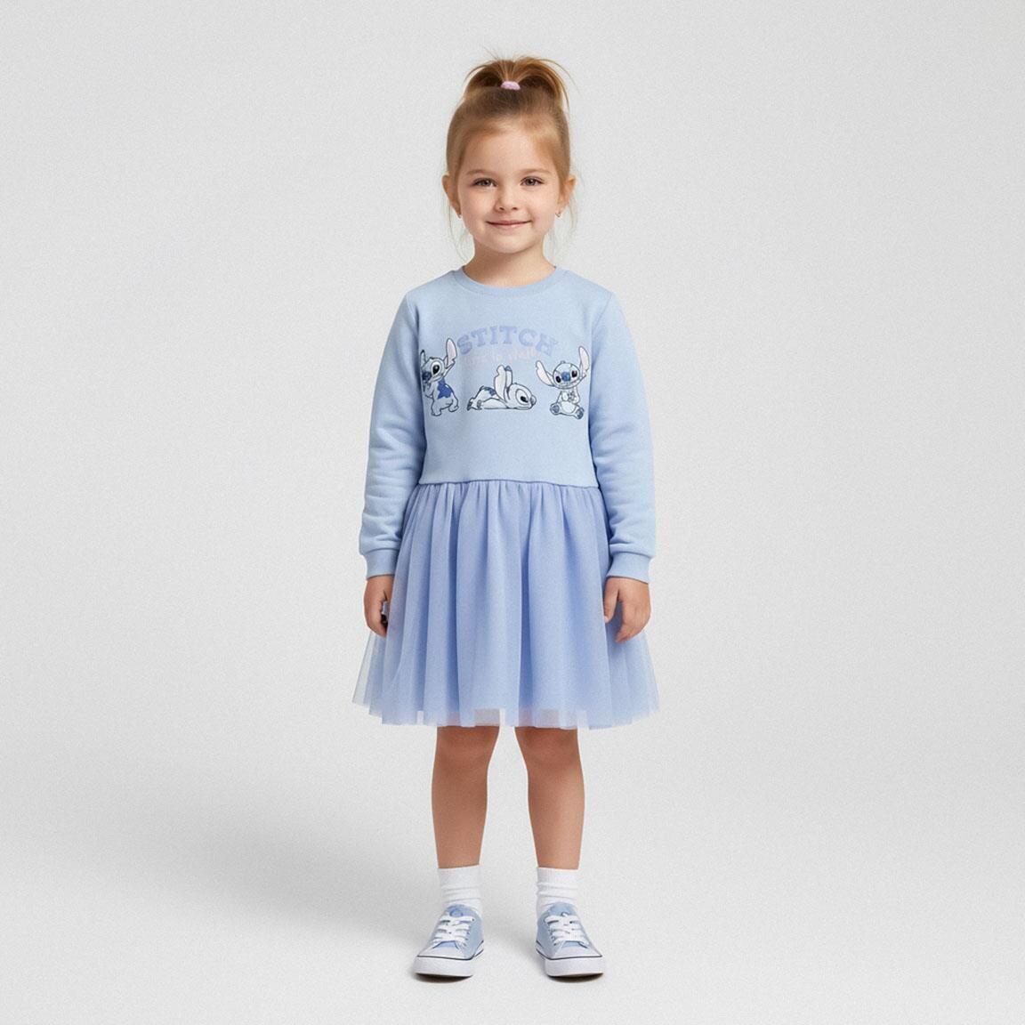 Felpa con cappuccio Stitch per bambini con tasca a marsupio, in morbido cotone 4/6