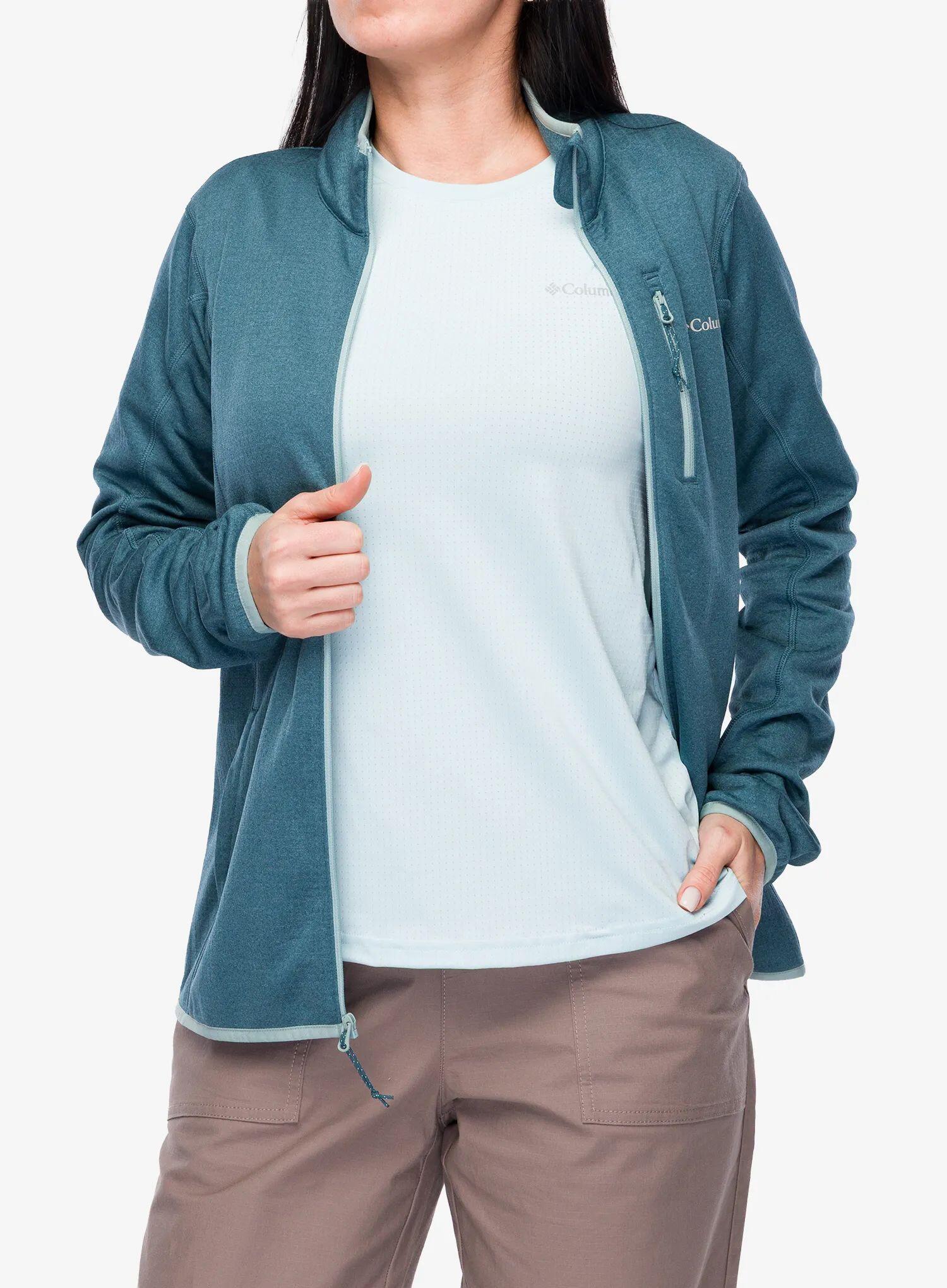 Bluza polarowa damska Columbia Essential Hike Grid Fleece Full Zip 4/7