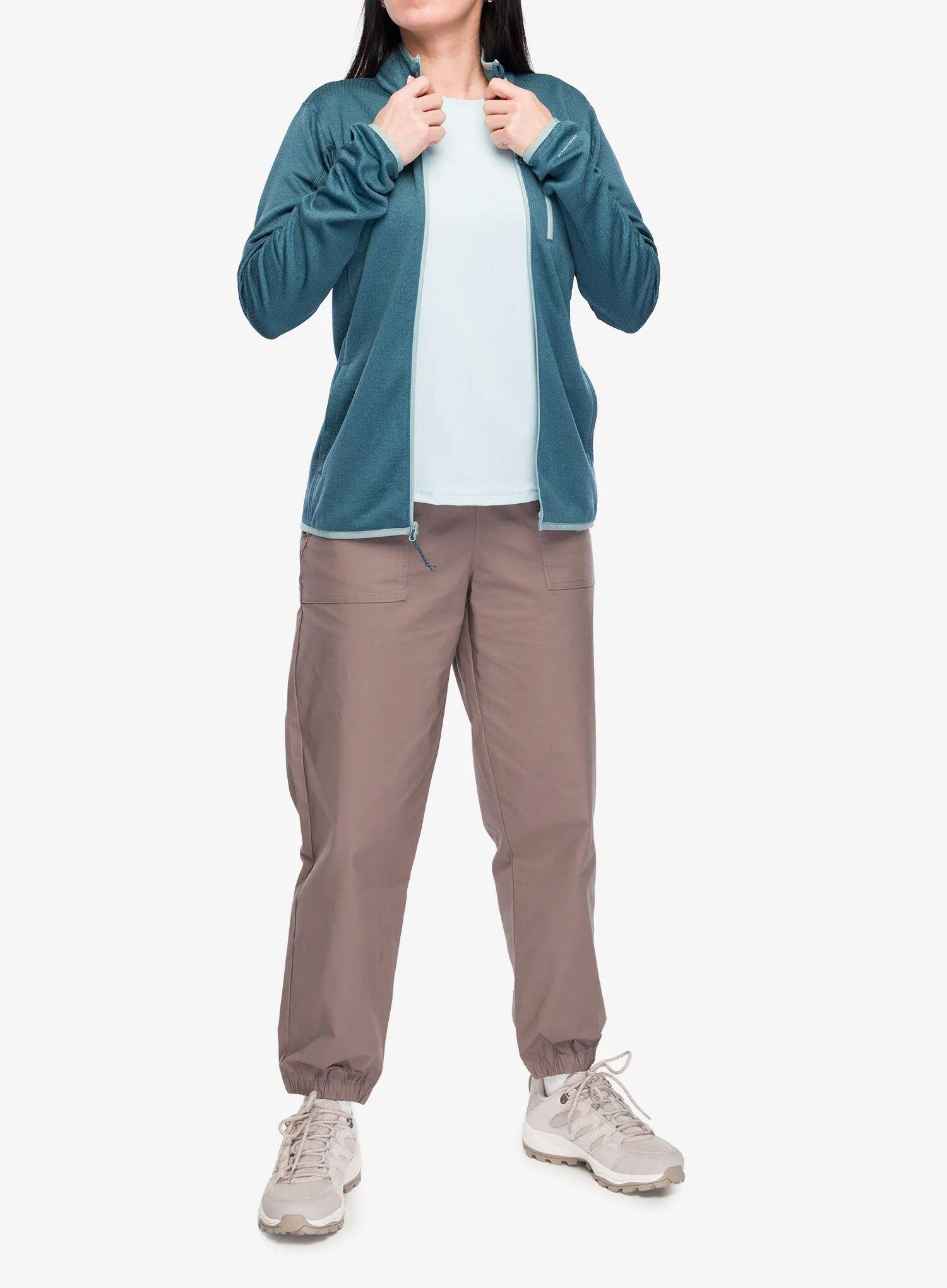 Bluza polarowa damska Columbia Essential Hike Grid Fleece Full Zip 2/7