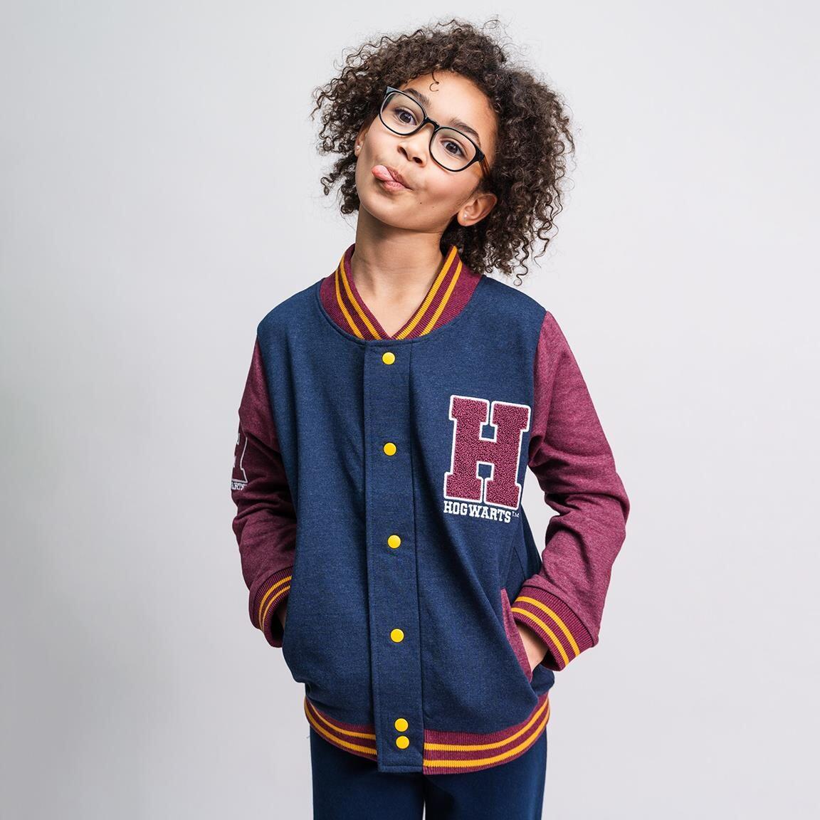 Moletom estilo universitário masculino Harry Potter em algodão macio, azul 4/7