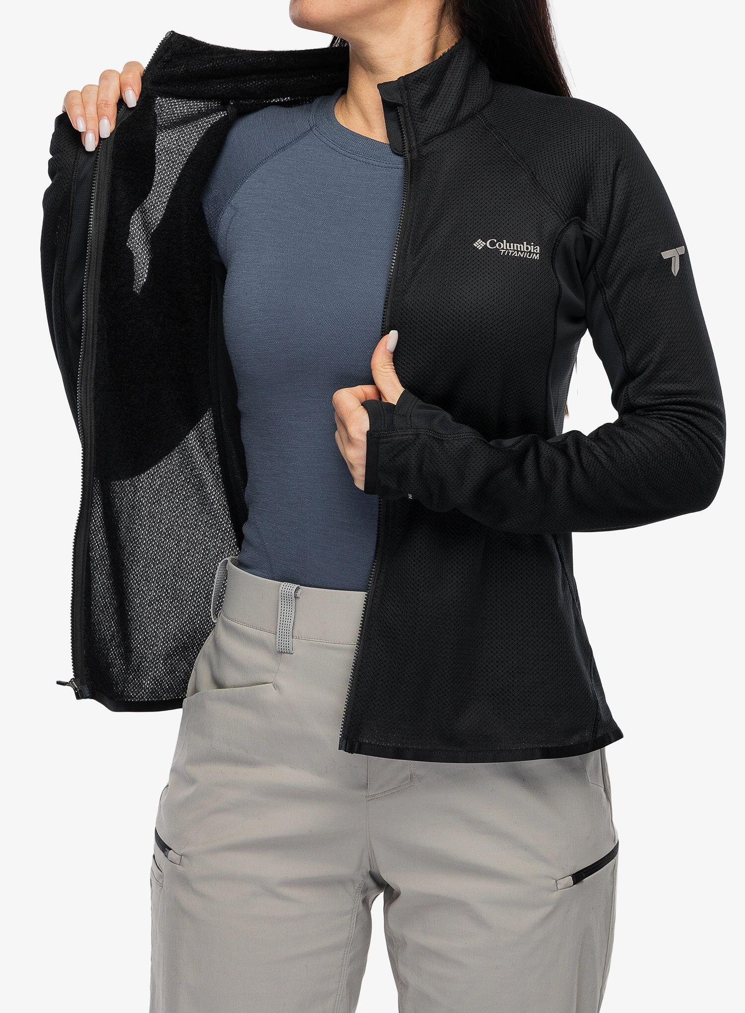 Bluza damska bez kaptura Columbia Summit Step Full Zip 4/7