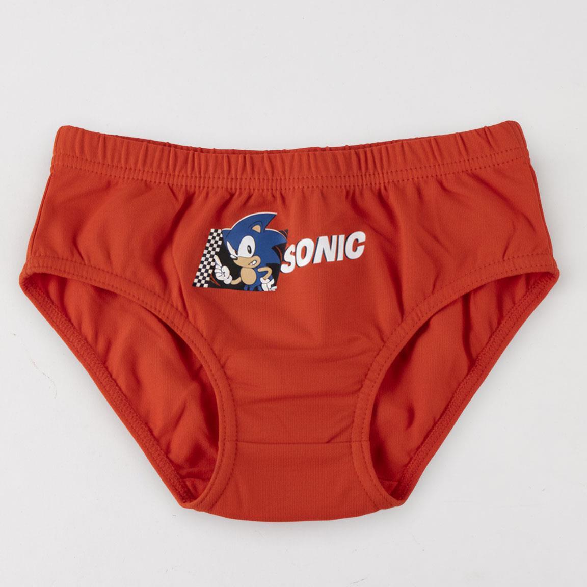 Lot de sous-vêtements pour enfants Sonic, en coton doux, multicolores 2/6