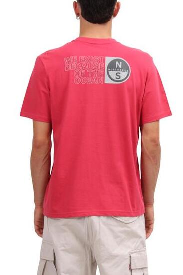 T-shirt - sportswear - Homme - coupe regular, manches courtes, col rond - Blanc