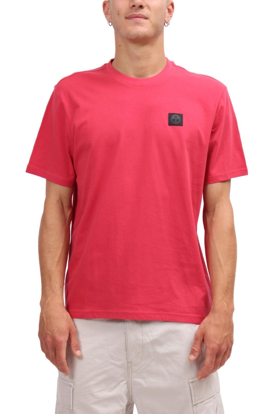 NORTH SAILS - T-shirt de homem de decote redondo com impressão na parte de trás 2/3