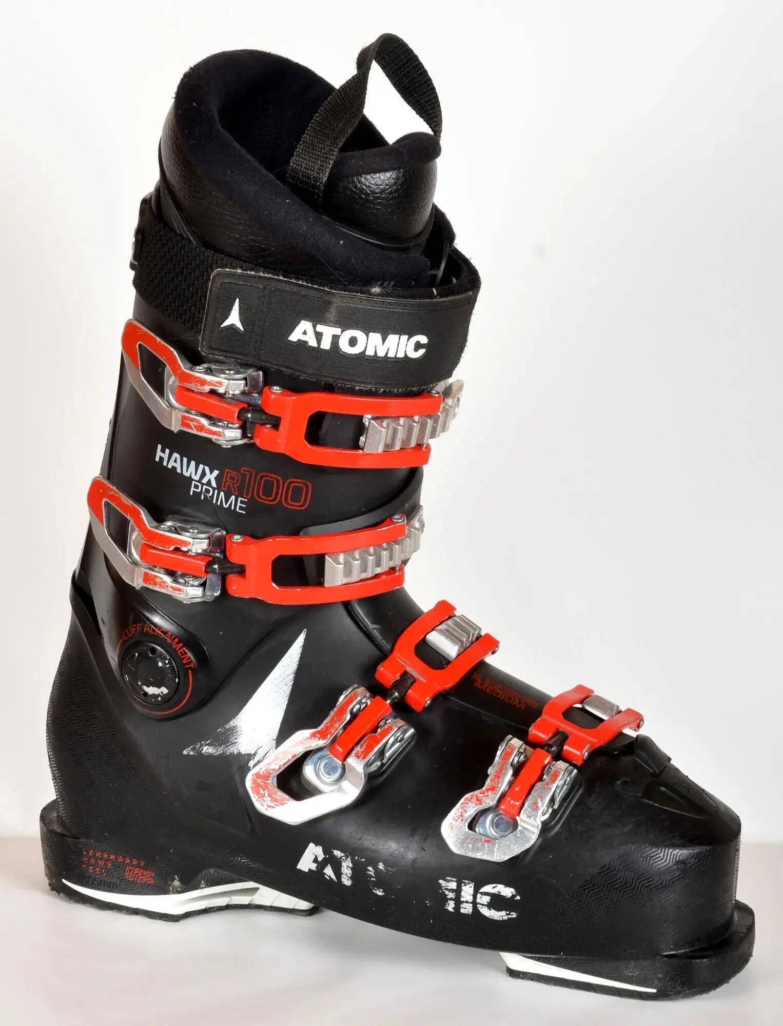 RECONDITIONNE - Chaussures de ski Atomic HAWX PRIME R 100 Black / red - BON 1/1
