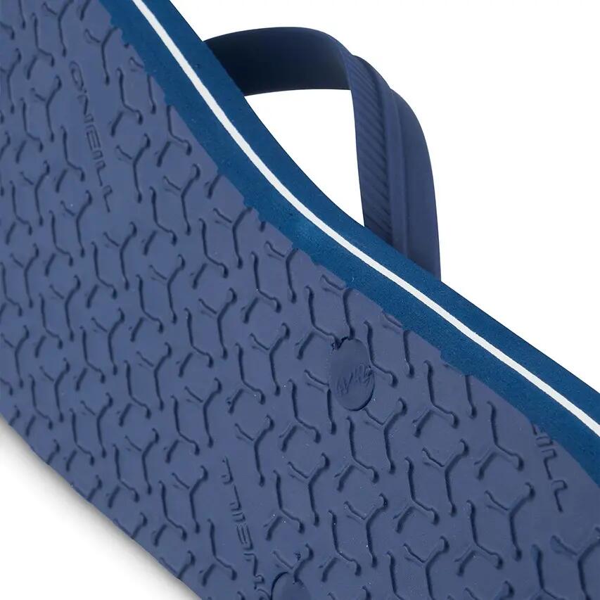 Heren Teenslippers Profile Logo Blauw II 3/3