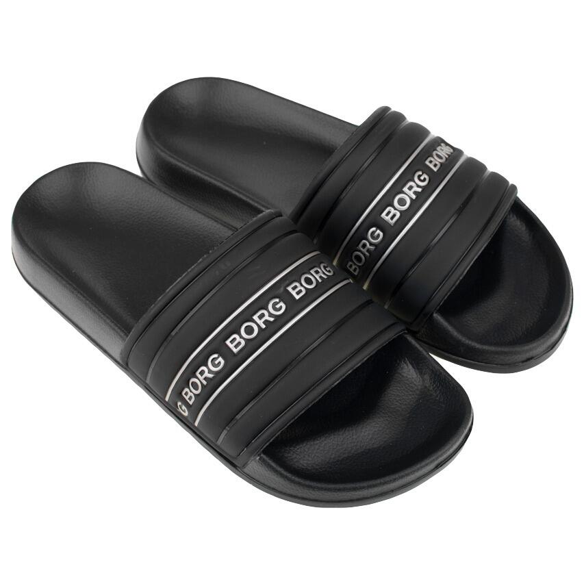 Dames Slippers Harper Logo Zwart 2/3