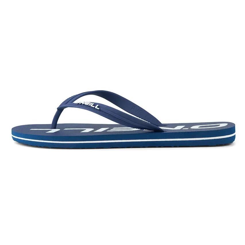 Heren Teenslippers Profile Logo Blauw II 2/3