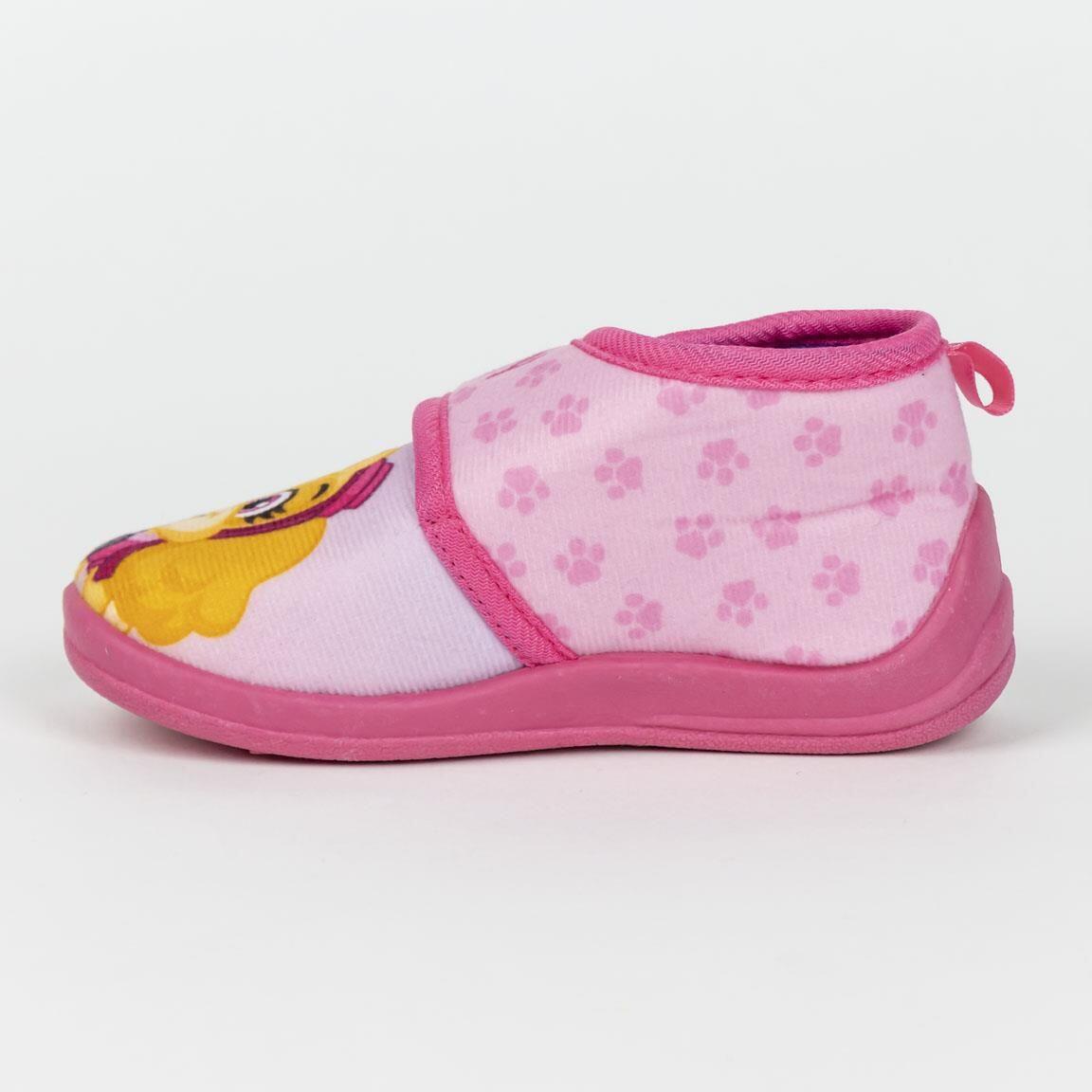 Pantoufles montantes roses antidérapantes Pat' Patrouille pour enfants 3/4
