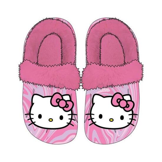 Hausschuhe im Clog-Stil Hello Kitty, rutschfest, rosa