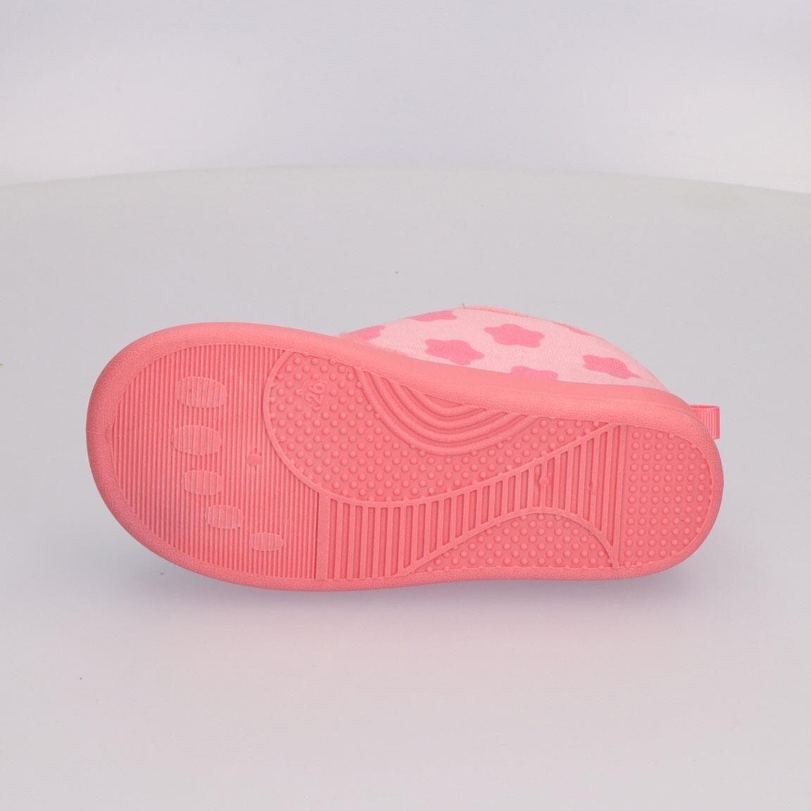Chaussons montants antidérapants bleu et rose pour enfants 4/4