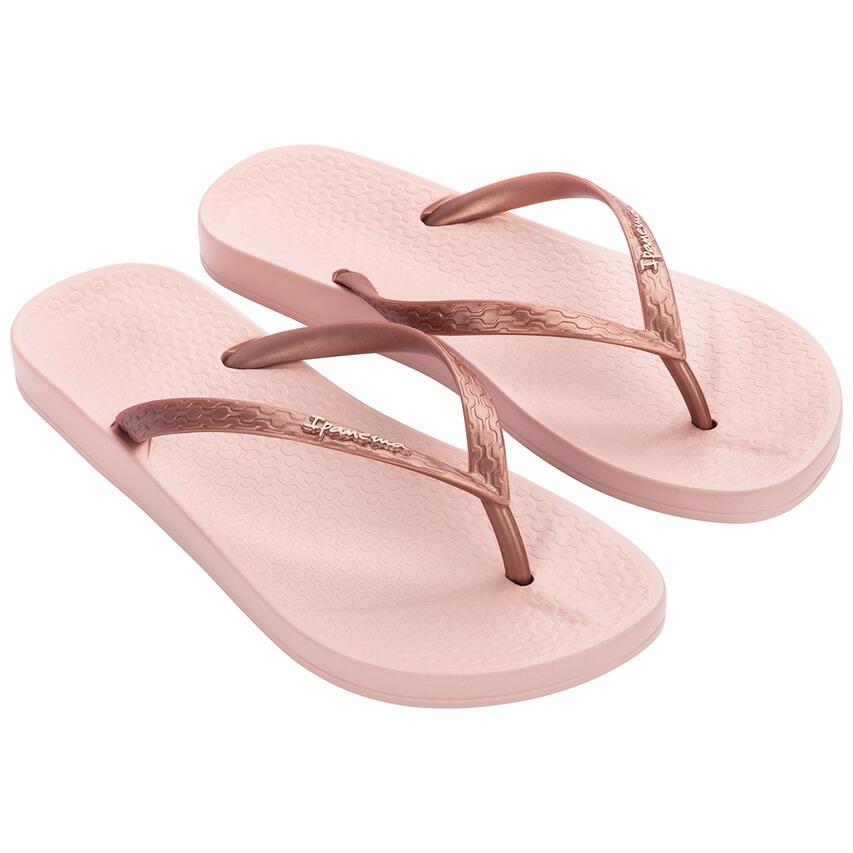 Dames Teenslippers Anatomic Tan Roze 2/3