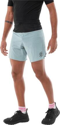 Compressport Trail Racing Overshort Blauw Heren