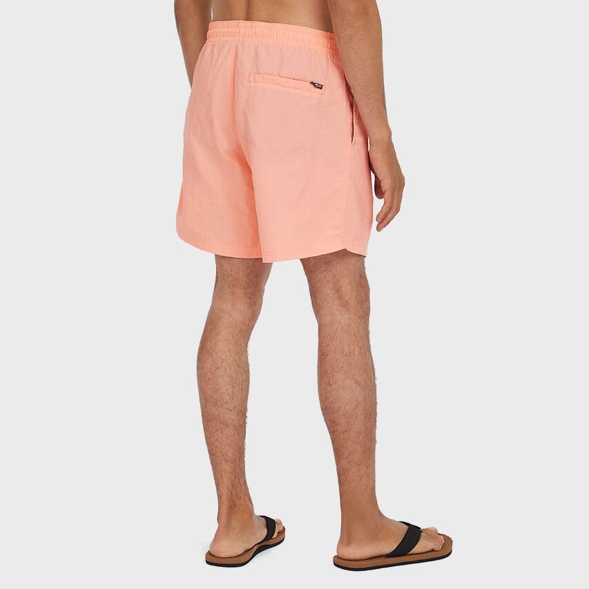 Heren Vert Zwemshort Basic Mini Logo Oranje 3/4