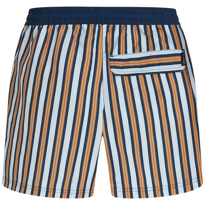 Heren Zwemshort Originals Stripe Blauw & Oranje Multi 5/5