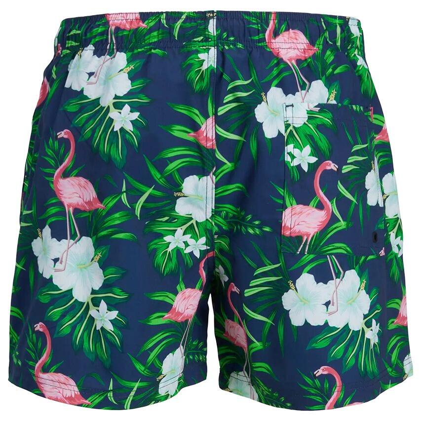 Heren Zwemshort Plus Size Novelty AOP Multi 3/4