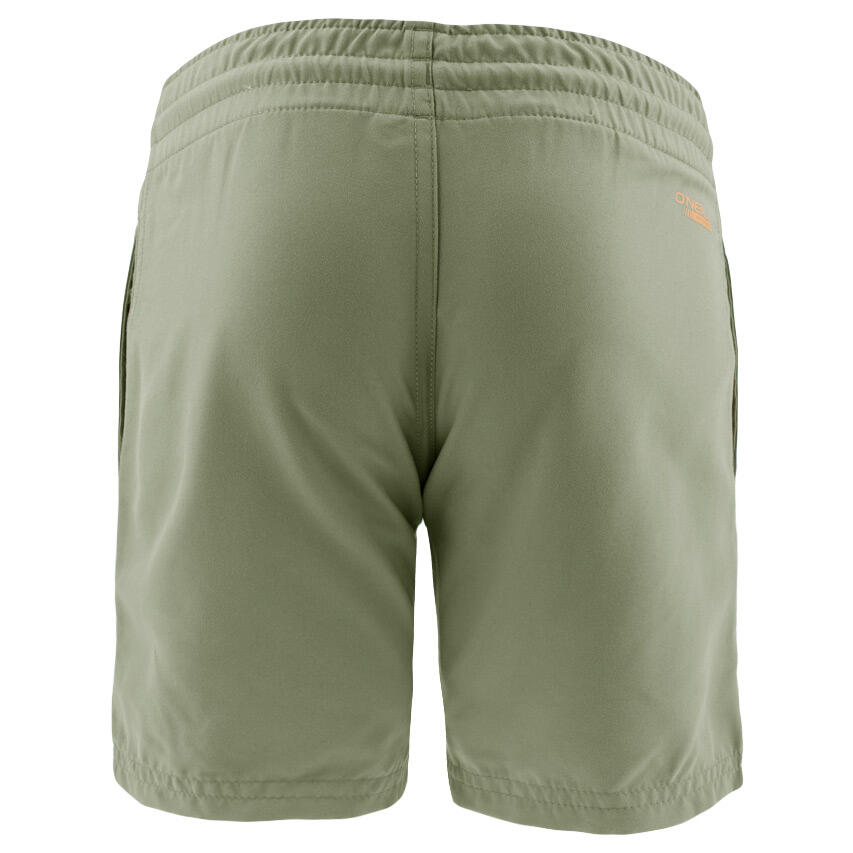 Kids Cali Zwemshort Logo Groen 4/4