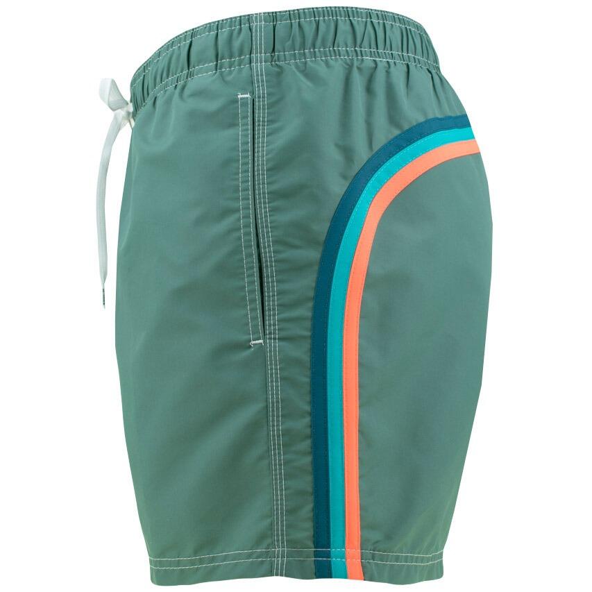 Heren Elastic Waist Zwemshort Groen A1602 5/6