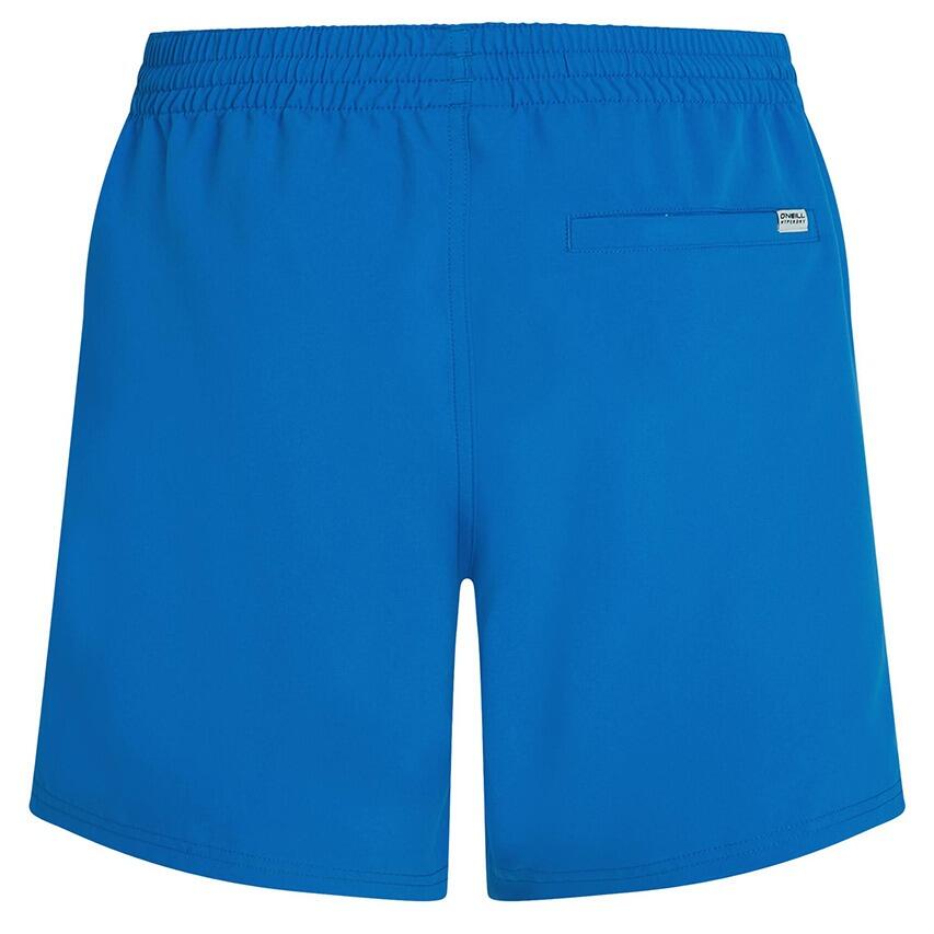 Heren Zwemshort Cali Logo Blauw II 5/5