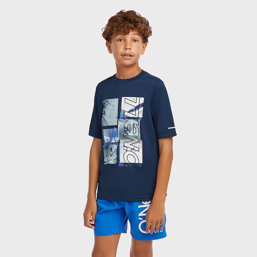 Kids Zwemshort Cali Blauw II 2/6