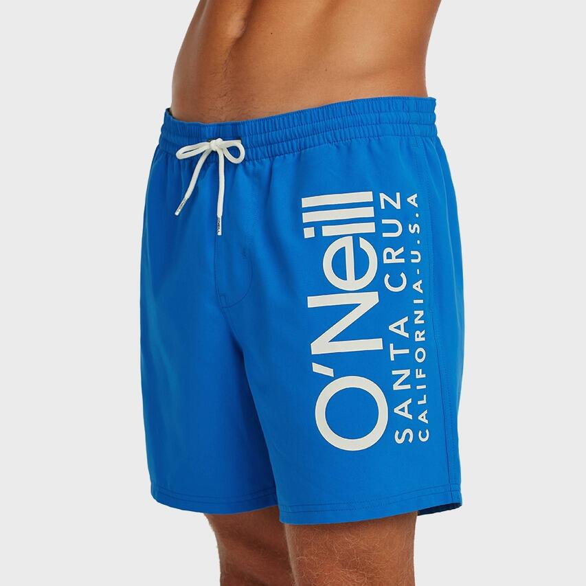 Heren Zwemshort Cali Logo Blauw II 4/5
