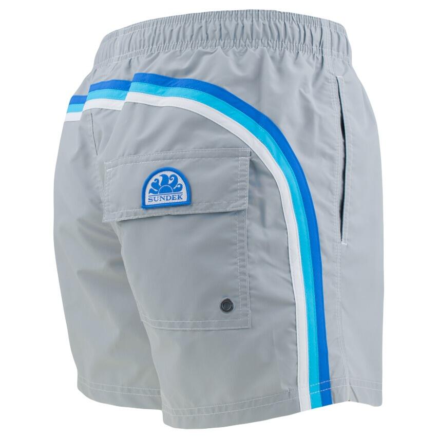 Heren Elastic Waist Zwemshort Grijs 02004 6/7